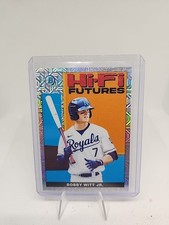 2022 Bowman #HIFI-5 Bobby Witt Jr. Hi-Fi Futures Mojo Refractor
