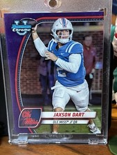 JAXSON DART 2024 Bowman Chrome University #6 Prospect PURPLE Encased #371/399🏈