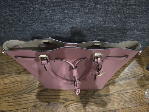 Pre-owned Michael Kors Blakely Pink Medium Leather Bucket Bag - Picture 2 of 12