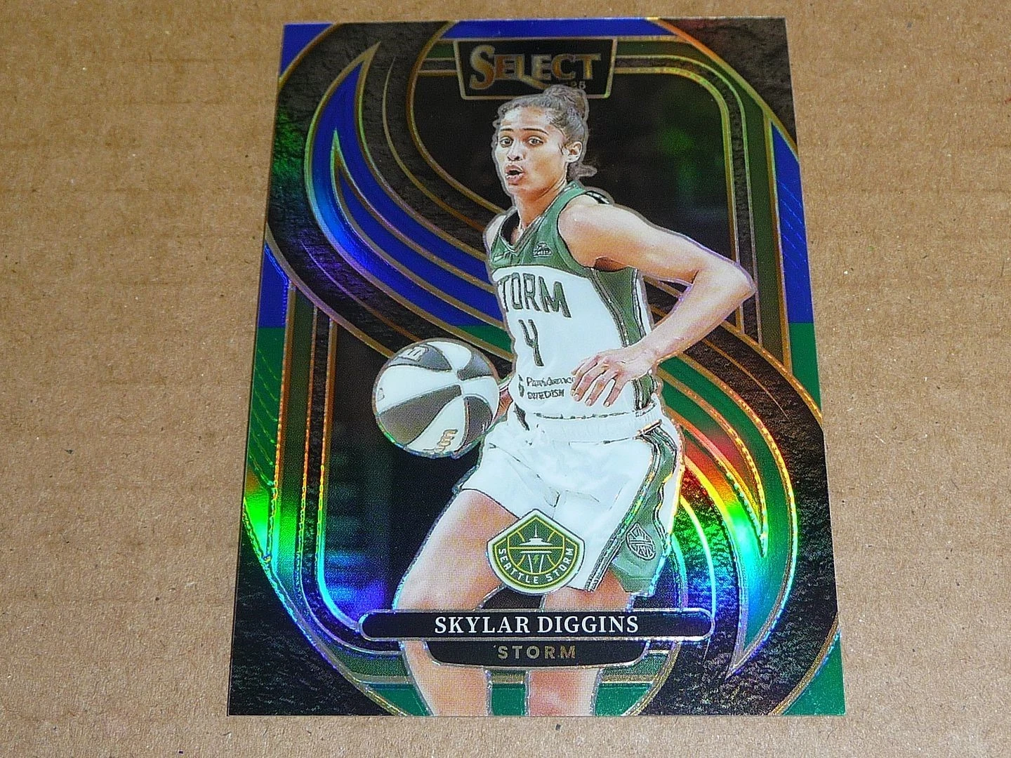 2025 Select Prizm Skylar Diggins #188 Blue Green Prizm /349