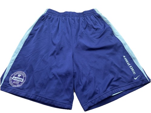 Nike Kansas State Wildcats Basketball Shorts. Men’s Xl. Purple. Gray.  - Picture 1 of 13