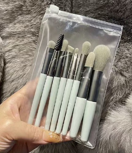 8pcs Pro Makeup Brushes Set Foundation Powder Blush Beauty Cosmetic Brush Tools - Picture 3 of 4