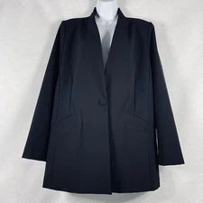 Cabi Dinner Jacket Women’s 16 Black Blazer 4119 Long Sleeves NWOT