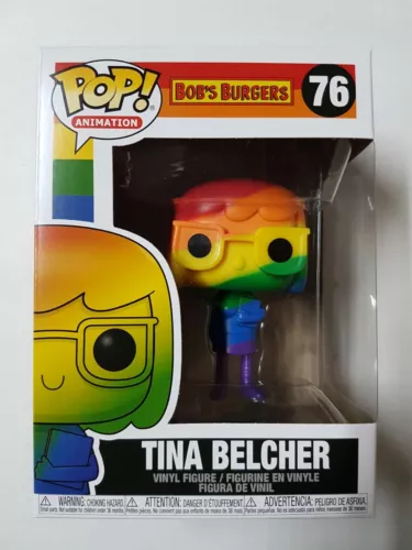 Funko Pop Pride Bob's Burger #76 Tina Belcher Figure Brand New