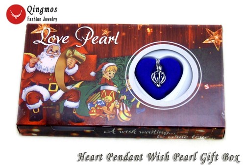Wish Pearl One Box Dolphin Pendant Necklace for Women Oyster Love Pearl Necklace - Imagen 10 de 11