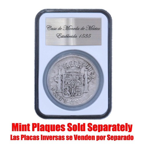 Ursae Minoris Certified-Style Coin Holder for Mexico Colonial/Republic 8 Reales - Picture 8 of 9
