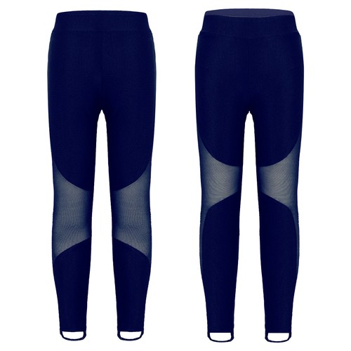 Girls Jogger Pants Workout Running Pants High Waist Athletic Sport Tight Pants - Picture 68 of 87