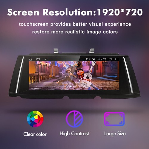 Android Car GPS Navi APPLE CarPlay Für BMW 5Series F10 F11 520i 525i 528i CIC DE - Picture 6 of 12