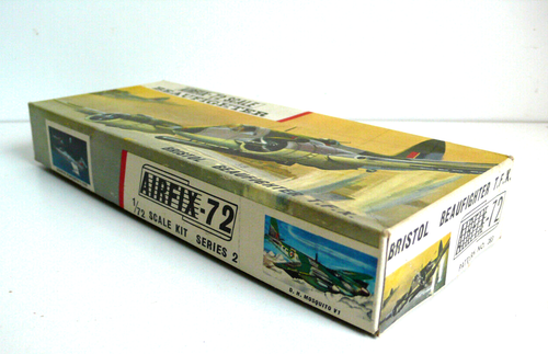 KIT AIRFIX 1/72 è BRISTOL BEAUFIGHTER TFX REF 283 1963 COMPLET TRÈS BON ÉTAT - Imagen 3 de 3