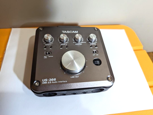 TASCAM US-366 4-In/6-Out or 6-In/4-Out USB Audio Interface - Picture 1 of 8