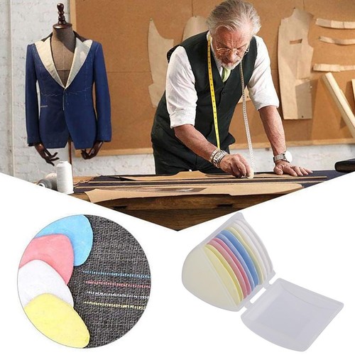20-60 X Tailors Chalk Dustless Wax Chalk Sticks Garment Fabric Marking Upholster - Picture 7 of 13
