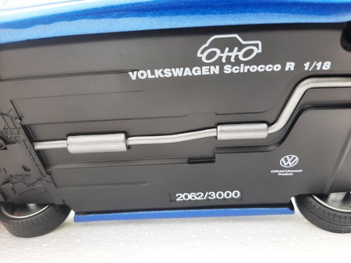 Otto OT390 VW Volkswagen Scirocco R Mk3 Phase 1 Rising Blue Metallic 2062 FAULTY - Picture 13 of 13