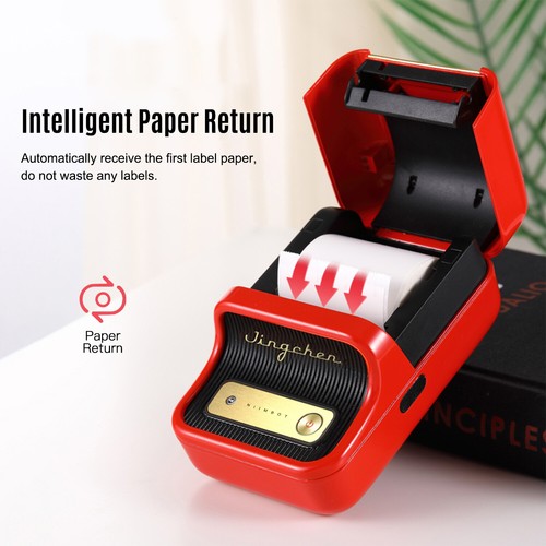 NIIMBOT B21 Label Maker Machine Portable BT Inkless Thermal Label Printer W4I1 - Picture 7 of 10