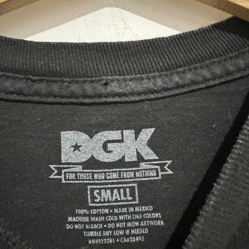 DGK Men’s Black Hail To The Blessed T-Shirt Size Small Skate Casual Cotton - Picture 4 of 4