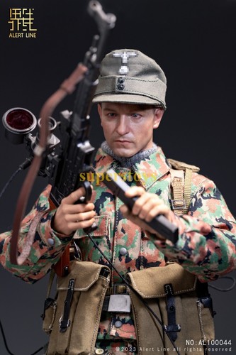 Alert Line AL100044 1/6 WWII German Waffen SS Soldier Male Action Figure Model - Picture 13 of 24