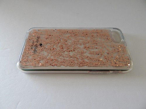 Kate Spade Clear Glitter Case For iPhone SE iPhone 8/7/6S Clear/Rose Gold New - Picture 5 of 8