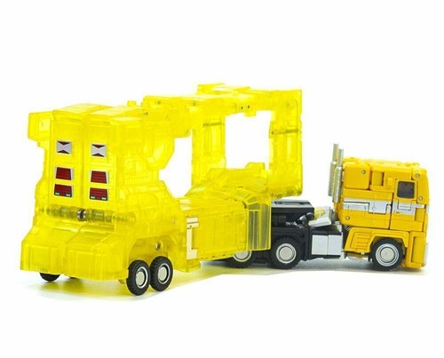 Newage H28EXR Rhodes Shining Luminous Yellow Transparent Ver. Ultra Magnus Gift - Picture 6 of 12