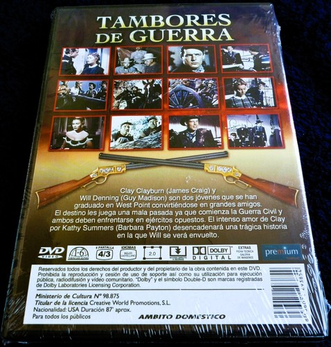 TAMBORES DE GUERRA / DRUMS IN THE DEEP SOUTH (Dvd) English . Español -Precintado - Imagen 2 de 2