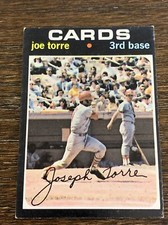 1971 TOPPS JOE TORRE #370 CARDINALS EXCELLENT+ OR BETTER