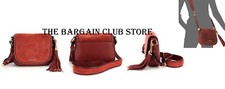 Michael Kors Saddle Bag Brooklyn Medium Leather/Suede Grommet Saddle Bags