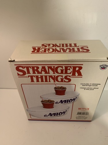 BigMouth Inc. Stranger Things Scoops Ahoy Beverage Boats Sealed New - Picture 3 of 9