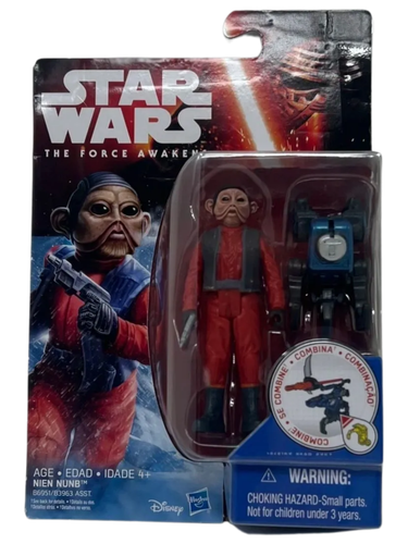 STAR WARS The Force Awakens 3.75 Inch Snow Mission NIEN NUNB Action Figure New - Picture 1 of 4