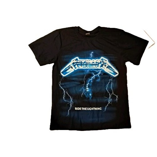 METALLICA Unisex Shirt SMALL S Ride The Lightning NEW Tshirt Men Women Band