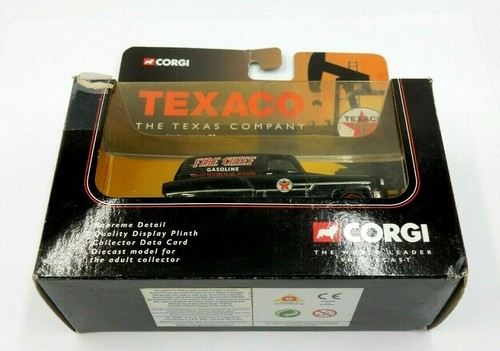 CORGI PONTIAC VAN RARE BLACK TEXACO FIRE CHIEF GASOLINE DIECAST MODEL CAR - Picture 9 of 12