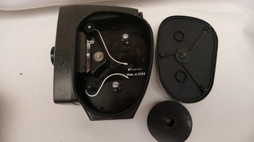 Vintage Retro Zenit Quarz 8mm Film Filmkamera im Etui guter Zustand - Bild 5 von 6