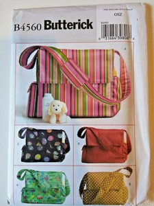 Details About Erick Pattern B4560 Diaper Bag One Size Baby Sewing Pregnancy Uncut