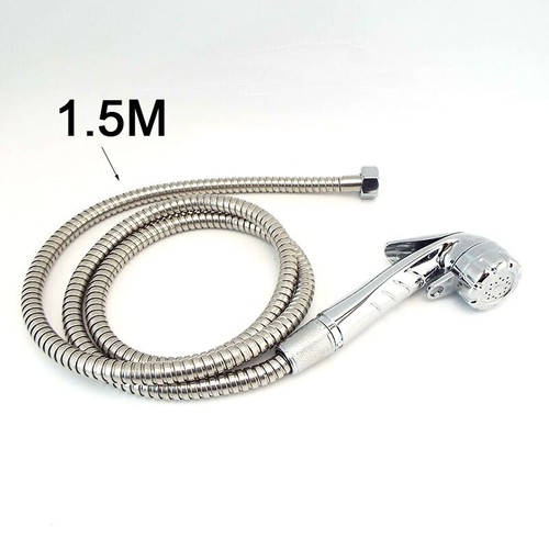 Protable Handheld Toilet Bidet Sprayer Kit ABS Hand Anal Faucet Shower Head Set - Picture 11 of 12