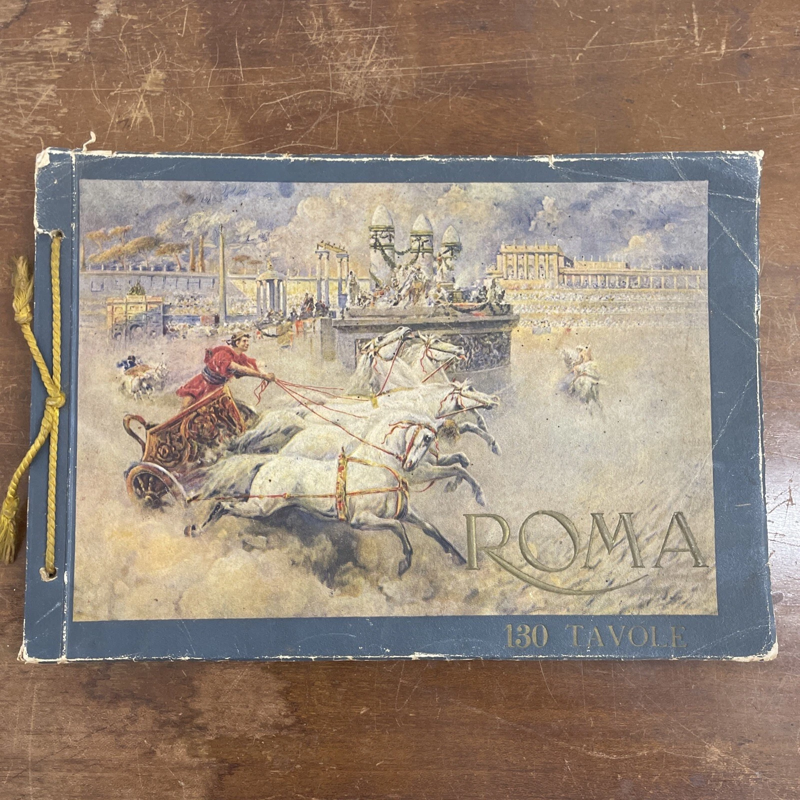Roma Album Artistico Con 130 Tavole Illustré