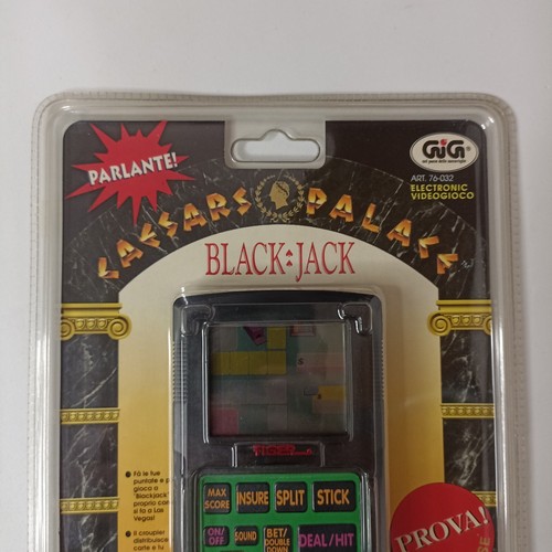 Caesar's Palace_ Black Jack_Tiger Electronics_ LCD Game_ 76-002_ GiG_ Neu - Bild 5 von 6