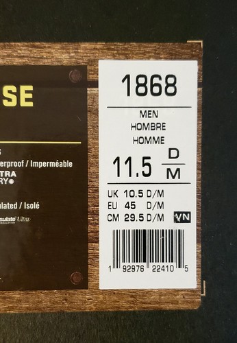 New Red Wing Irish Setter Hunting Crosshair Boots Insulated Model 1868 sz 11.5 M - Picture 5 of 6
