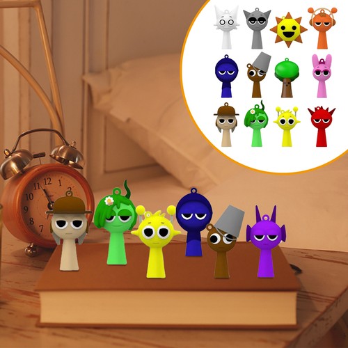 12x 4'' Sprunki Game Action Figure Mystery Box PVC Sprunki Action Figure RANDOM - Picture 10 of 12