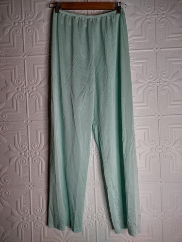 Vintage Shadowline Mint Green 3 Piece Set Nightgown/Robe Elegant Sleepwear Small - Picture 18 of 19