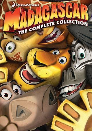 Madagascar 3 Movie Collection (3 DVD set, 2012) Dreamworks w