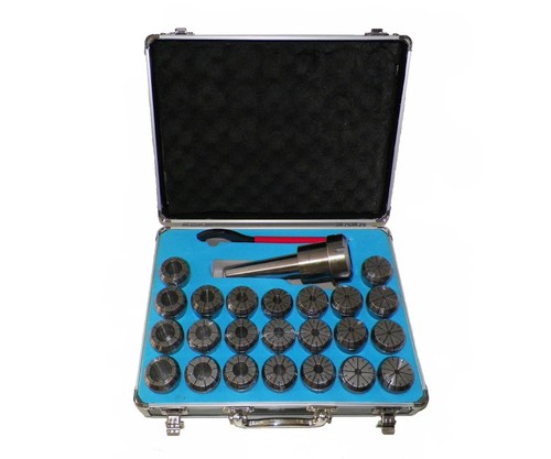 ZLIVECENTER MT4 ER40 COLLET CHUCK TOOL HOLD SET 23 PCs 4MT ER 40 TOOL HOLDER - Picture 1 of 4