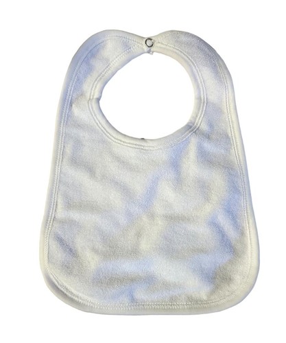 "I Love Peru” Red/White Peruvian Cotton and Terry Towel Bib - One Size - NEW - Picture 2 of 2