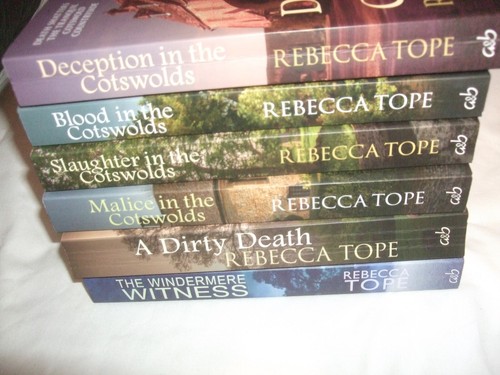6 Paperback Books Rebecca Tope ( Crime) All Listed Box JF - Picture 2 of 9