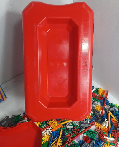 K'nex Knex gemischte Menge mit Box und Designhandbuch 2,7 Pfund - LESEN - Bild 11 von 11