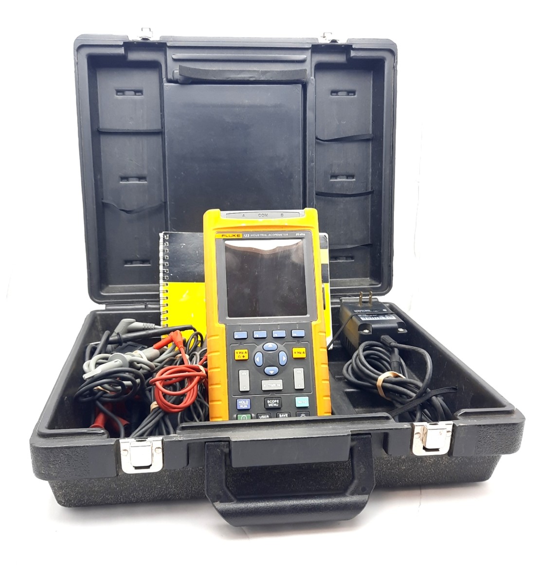 フルーク123 Fluke 123/003S Industrial ScopeMeter with SCC120 Kit, 20MHz