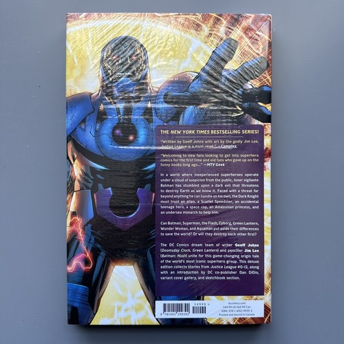 Justice League Origin The Deluxe Edition Hardcover HC SEALED Geoff Johns Jim Lee - Picture 2 of 5