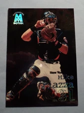 1999 Skybox Molten Metal #137 Mike Piazza New York Mets EX AUCT#8646