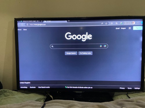 Black Samsung 37inch Smart TV - Picture 2 of 3