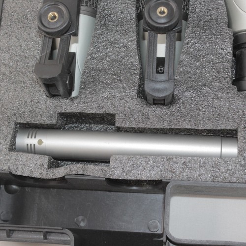Samson Audio 7 Kit 7-Piece Drum Microphone Kit in Hard Case Tom Snare Kick CO2 - Picture 9 of 20