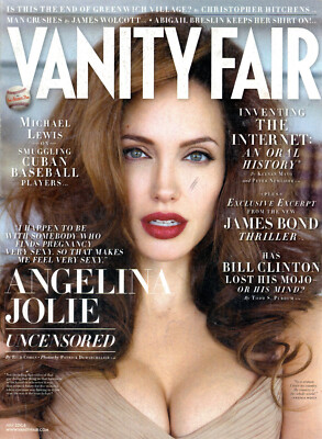 VANITY FAIR Magazine July 2008 Angelina Jolie Bill Clinton Cuban Baseball Player