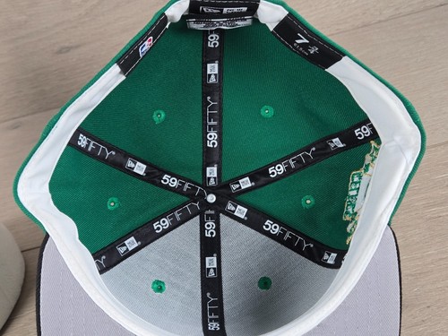Boston Celtics New Era Kelly Green/Black Gameday Gold Pop Stars 59FIFTY 7 3/4" - Picture 8 of 11