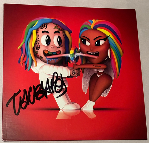 Tekashi 69 Signed Autographed Trollz Single Limited Edition Vinyl Record Beckett - Picture 2 of 7