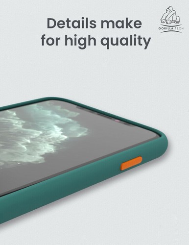 Silicon Shockproof Case Cover iPhone 14 Pro Max, 13,12,11,X,8,7 + Gorilla Glass - Picture 30 of 60